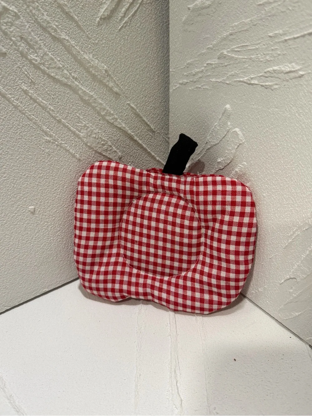 Set of 7 whimsy apple cloth coasters